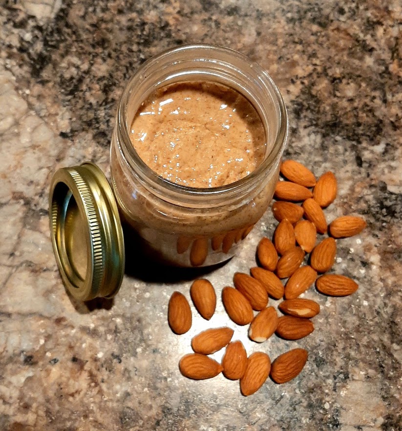 Simple 1 Ingredient Almond Butter - Simply Green Mama